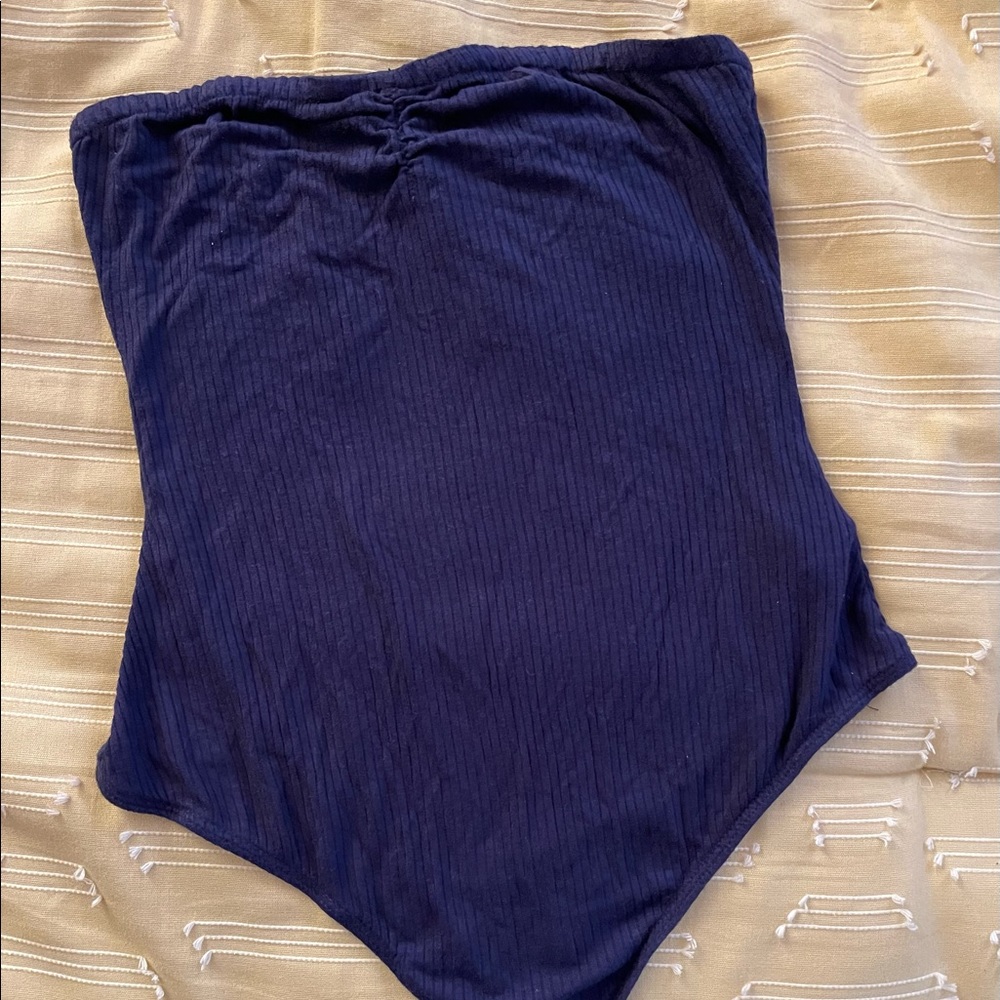 Tubetop/ Bodysuit Navy Blue sz S